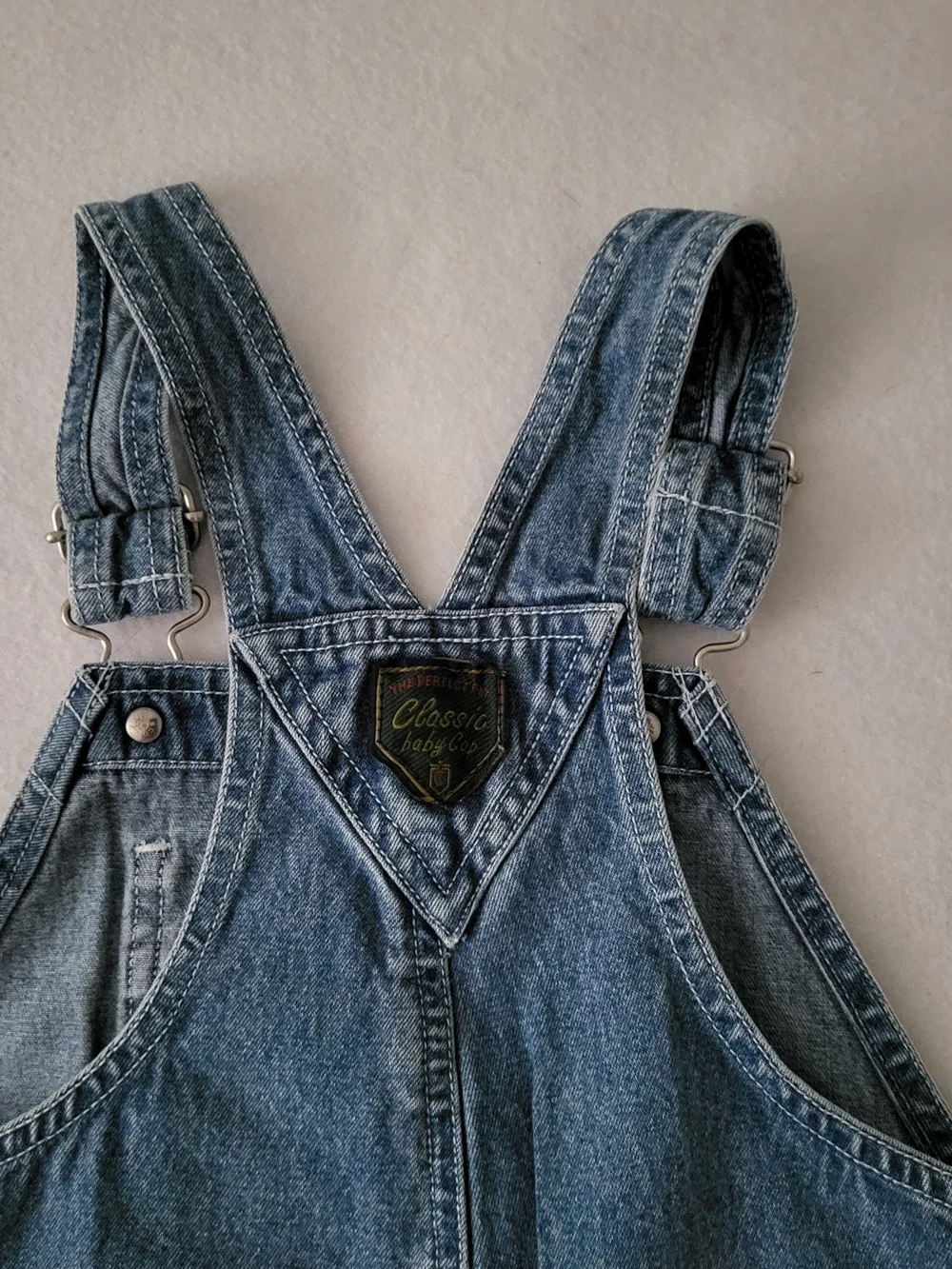 GAP Denim Shortalls in Classic Blue